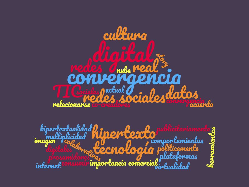 Cultura Digital “Cambios culturales empujan una nueva cultura”