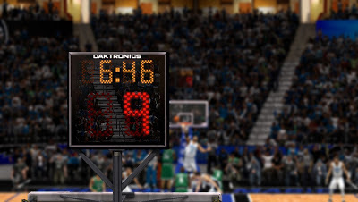NBA 2K13 Amway Center New Shot Clock Daktronics