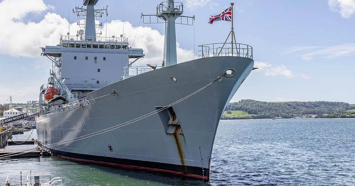 Naval News and Photos with David Arkwright HMS Scott Deploys on Survey