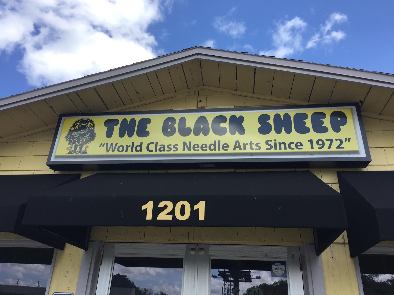 Kreinik Thread Blog Visiting The Black Sheep needlework shop in Florida