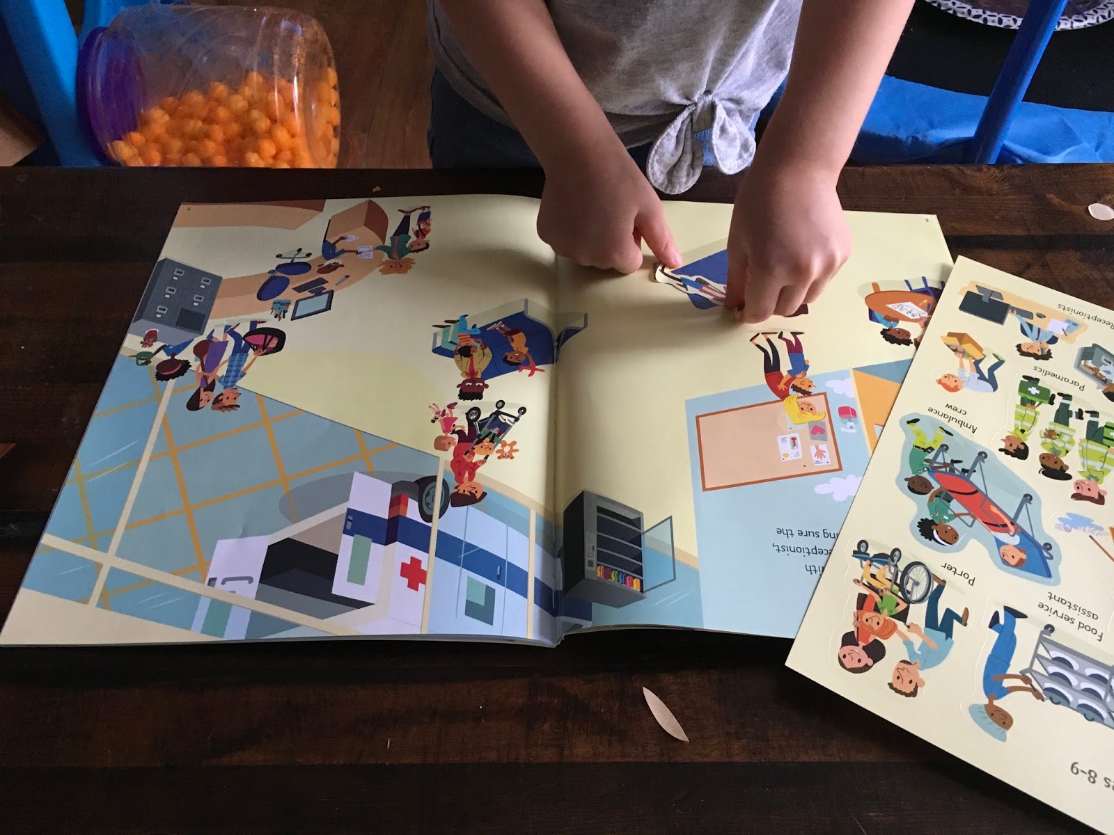 Review First Sticker Book Jobs