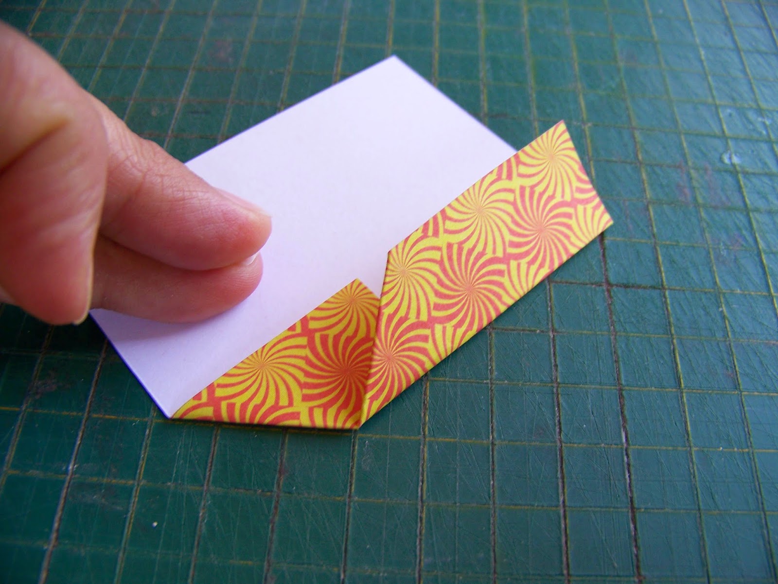 A Pretty Talent Blog How to fold a neat corner