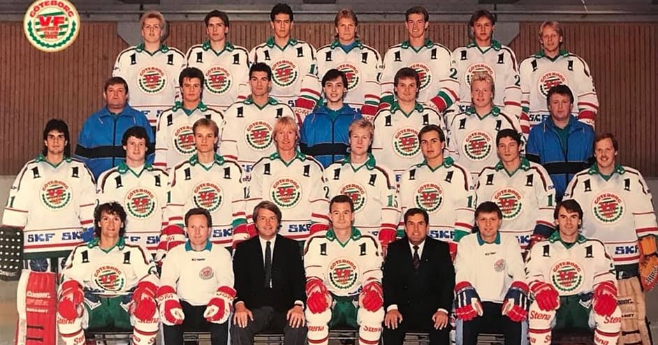 Nostalgorama: Vykort på Västra Frölunda Hockey Club 1987-1988