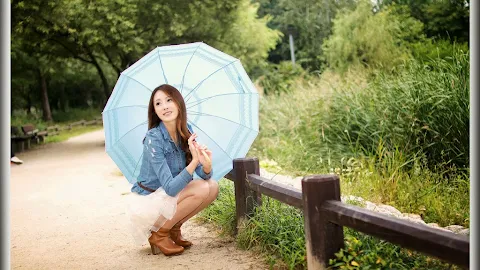 Eun Bin outdoor