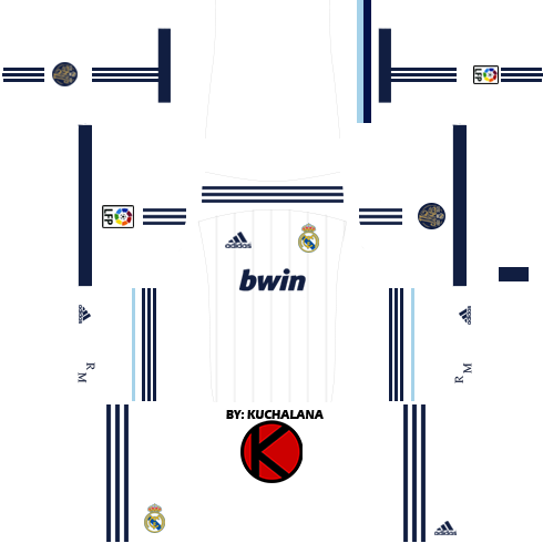 Real Madrid Kits 2012/2013 - Dream League Soccer