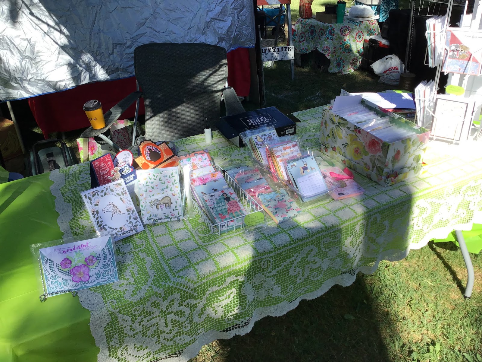 Stamping in My Dog House Newman Fall Festival