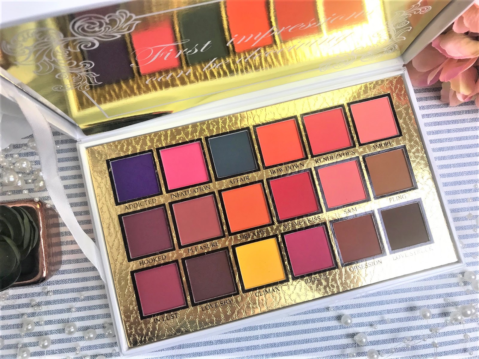 P. Louise The Secret Sinner Eyeshadow Palette Review + Swatches