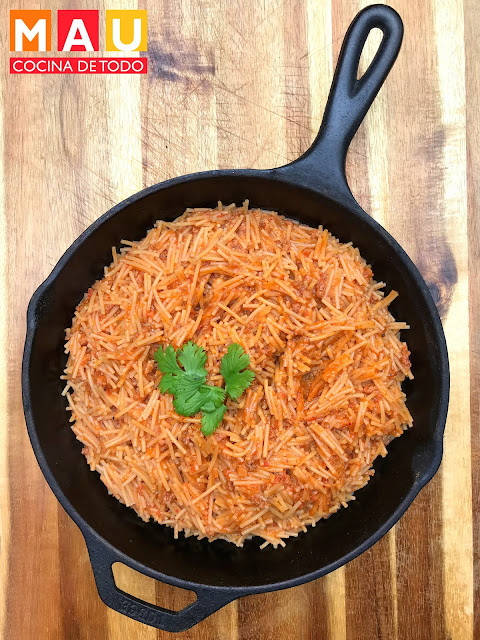 sopa de fideo seco receta facil la nacional chorizo monterrey