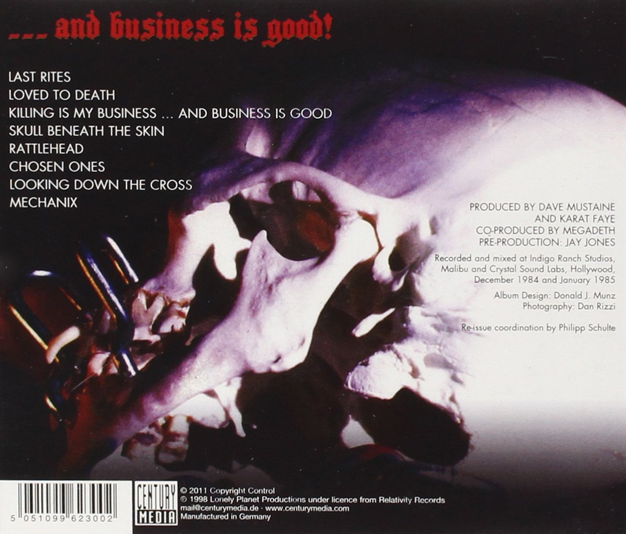 Megadeth - Killing Is My Business... and Business Is Good! 