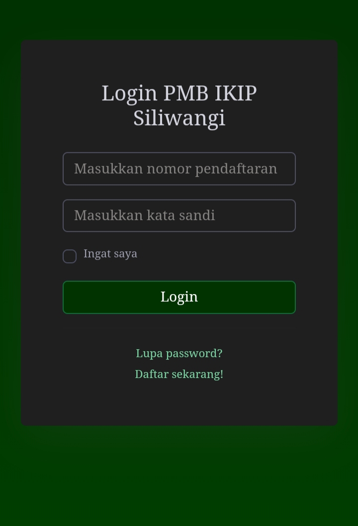 Cara Pendaftaran PMB IKIP Siliwangi Cimahi ArBlog