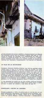 Folleto turistico de Candelario Salamanca del año 1970-2