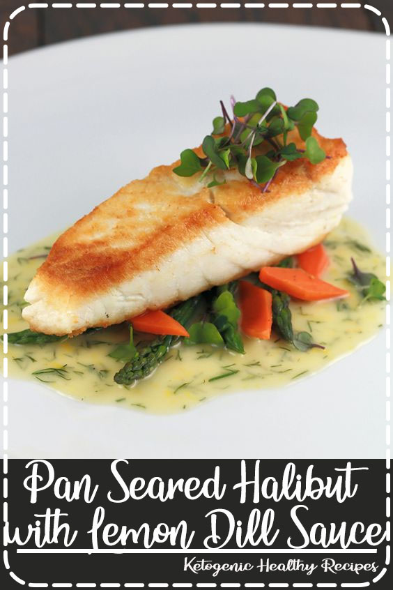 Pan Seared Halibut with Lemon Dill Sauce Julia Recipes