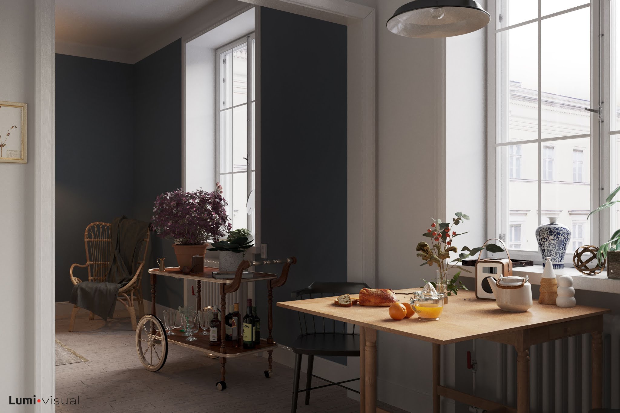 Зачем шведы вешают зеркала на окна