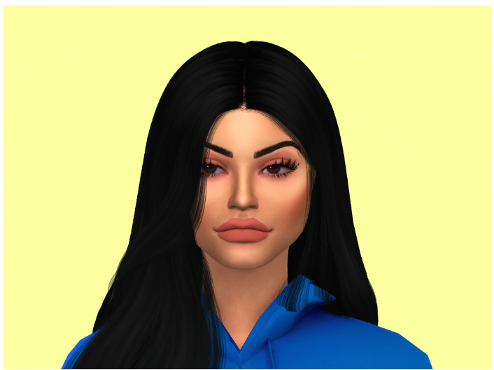 sims 4 kylie hair sims 4 kylie hair