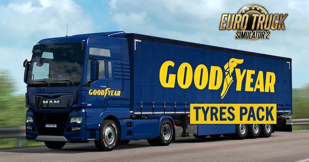 Euro Truck Simulator 2 1.35.1.30 66 DLC / Goodyear Tyres Pack DLC İndir