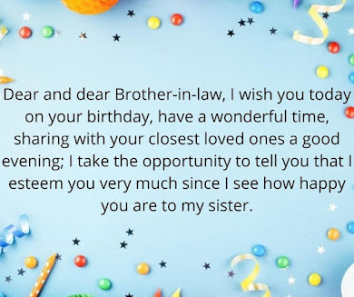 Birthday Wishes for Brother-in-law