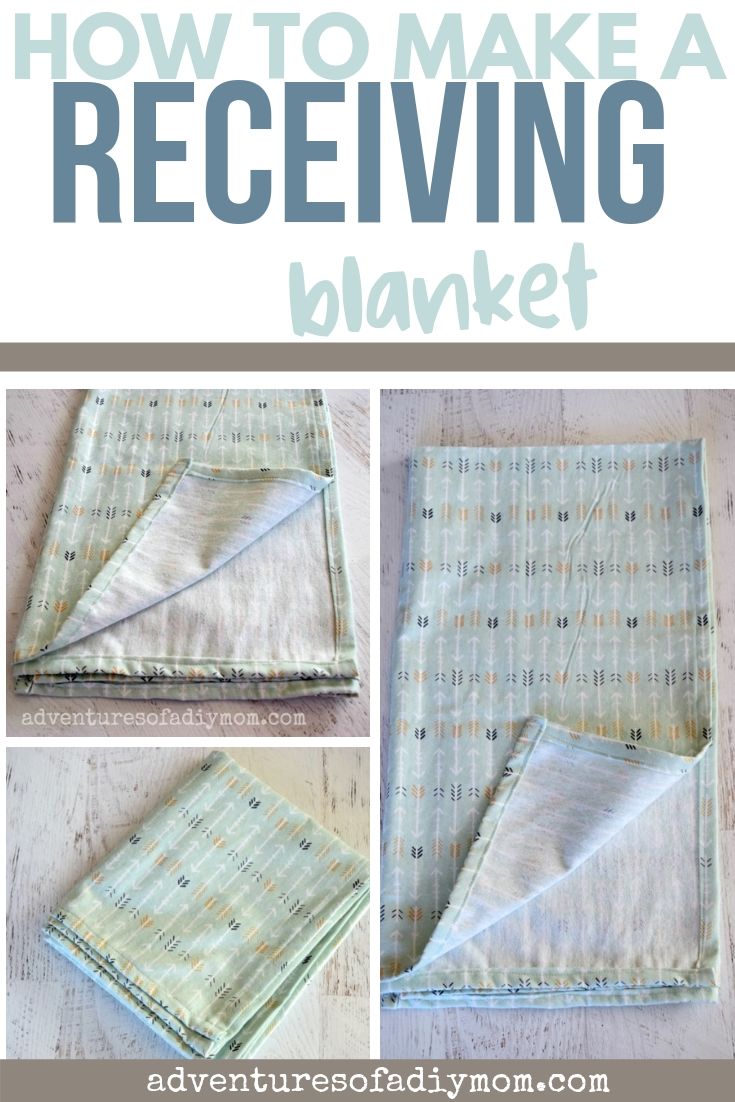 DIY Receiving Blanket Adventures of a DIY Mom