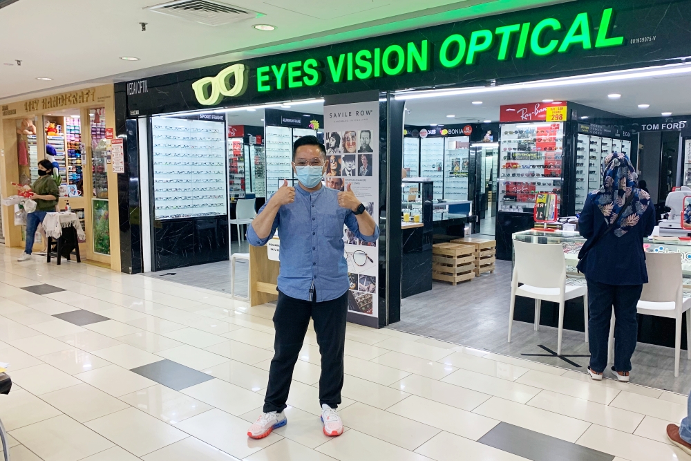 Eyes Vision Optical, eyewear, viral eyewear store, Alpha Lens, Beauty by Rawlins, Rawlins GLAM, Rawlins Lifestyle, kedai cermin mata viral di Sungei Wang Plaza