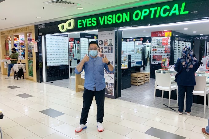 Functional, Fashionable and Affordable Glasses at Eyes Vision Optical, Sungei Wang Plaza