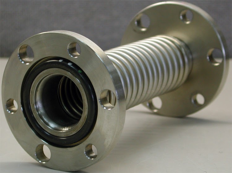 What is the function of stainless steel bellows expansion joint?