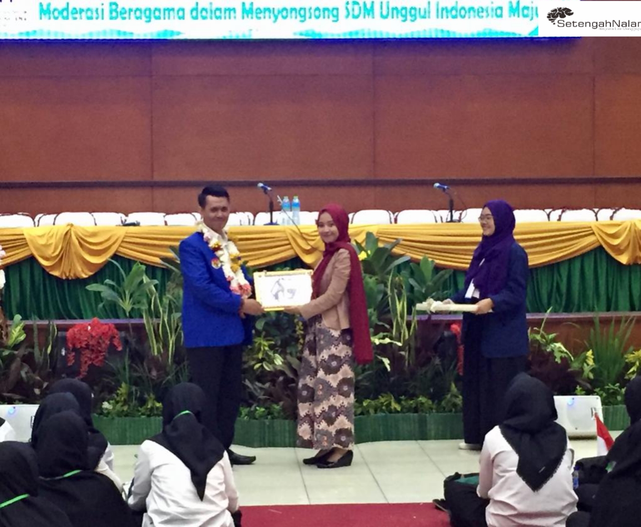 Sekjen DPD KNPI Jabar Beri Pesan Pada Mahasiswa Di PBAK UIN Bandung