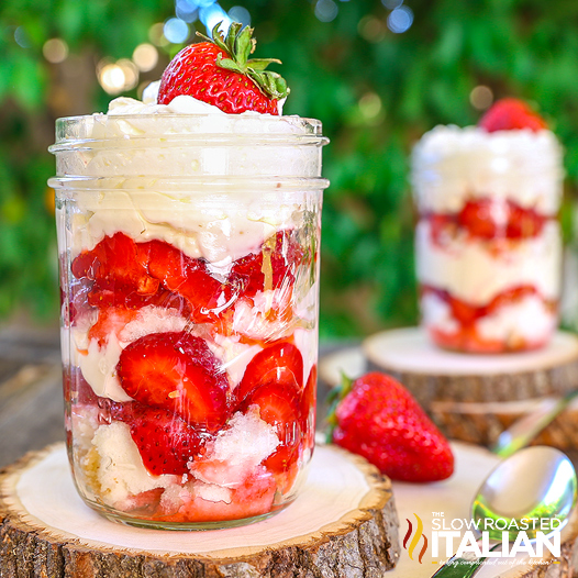 Strawberry Cheesecake Trifle