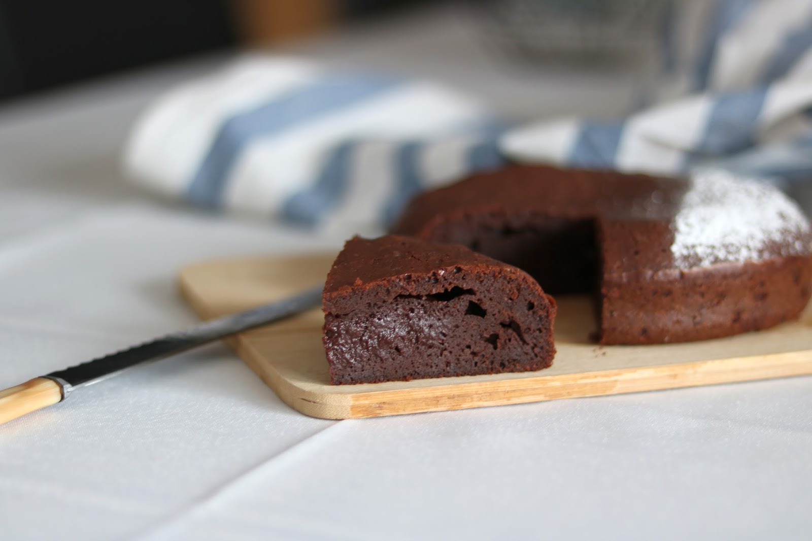 Moelleux au chocolat fleur de sel Le dessert, c'est pour moi