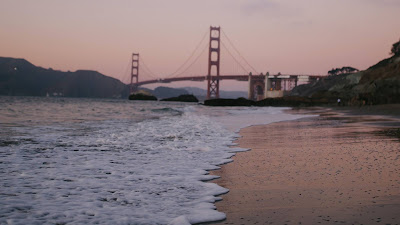 Beach, Waves, Bridge Beach, Waves, Bridge