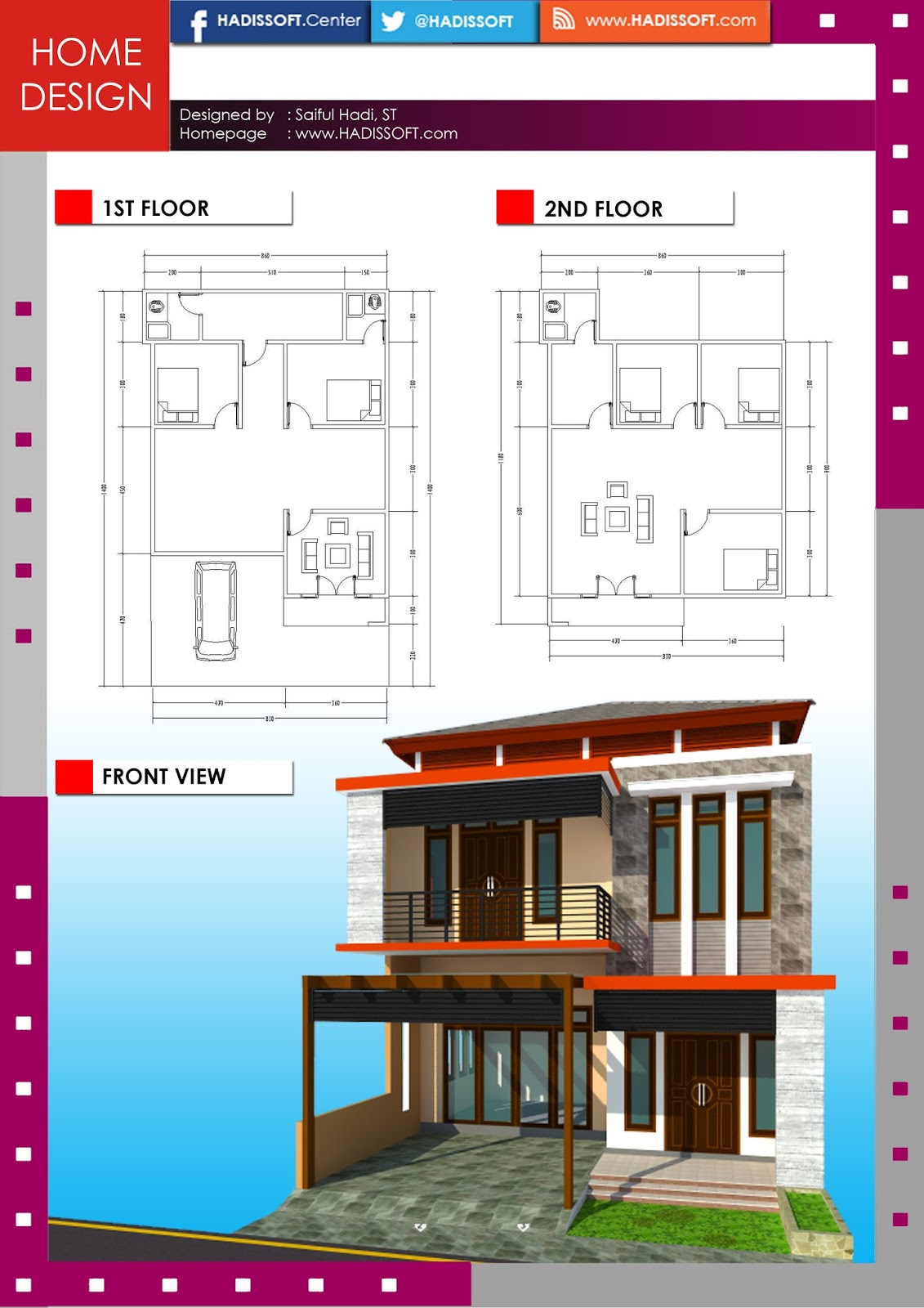 Desain Rumah Type 120 | HADISSOFT.co