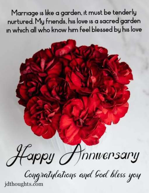 Wedding anniversary wishes for her