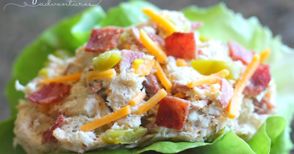 Jalapeno Popper Chicken Salad Sandy's Kitchen