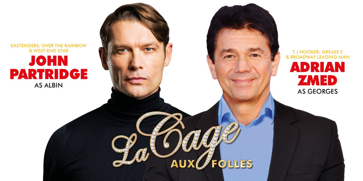 Musical Theatre News Marti b to join John Partridge & Adrian Zmed in tour of La Cage aux Folles