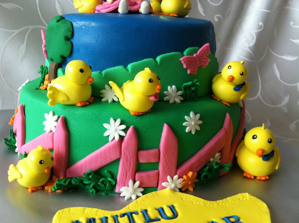 Pelin Butik Pasta ve Organizasyon Civcivli pasta…