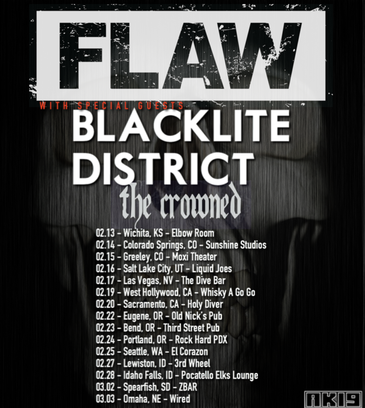 Blacklite District Announces Tour With Flaw NataliezWorld