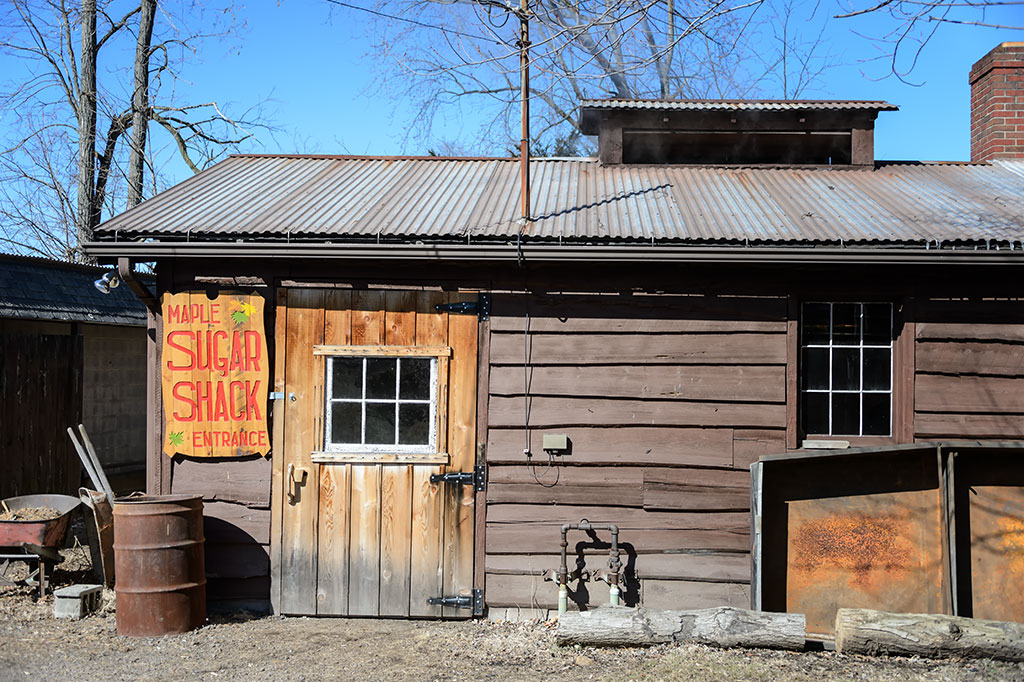 Bubba's Garage Getting Some Sweet Goodness at the PA Maple Festival