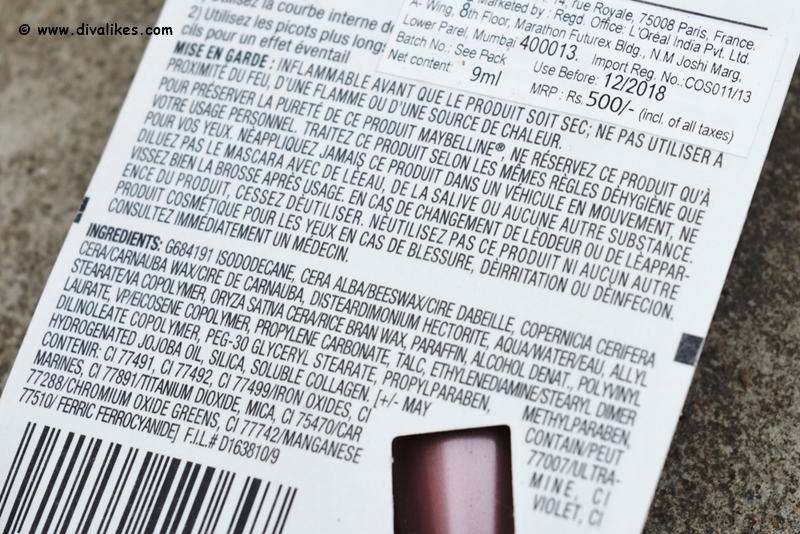 Maybelline Lash Sensational Mascara Review Diva Likes