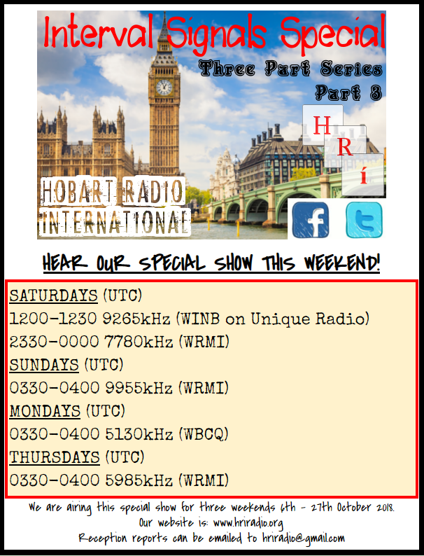 Shortwave Central Interval Signal Special