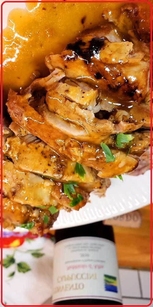 Pork Roast with Brown Sugar Apple Dijon Glaze Full Receipe