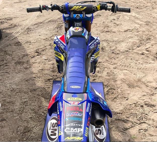 Motocross des nations La Yamaha de Maxime Renaux en images