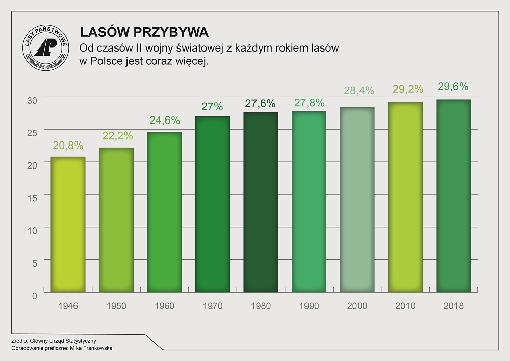 Przyroda Lasy i Parki w Polsce.