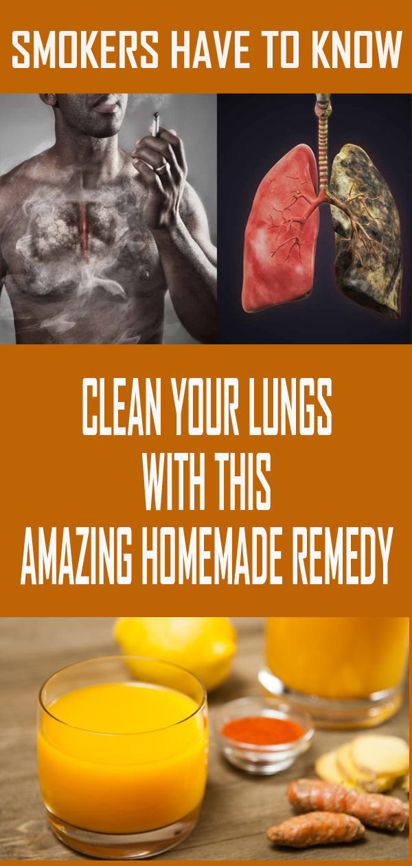 CLEAN YOUR LUNGS WITH THIS AMAZING HOMEMADE REMEDY The Place Beauty