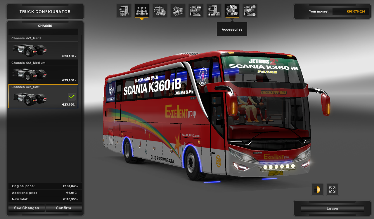 livery ets2 ep3 jetbus shd Excellent Group - Mod ETS2 bus ...