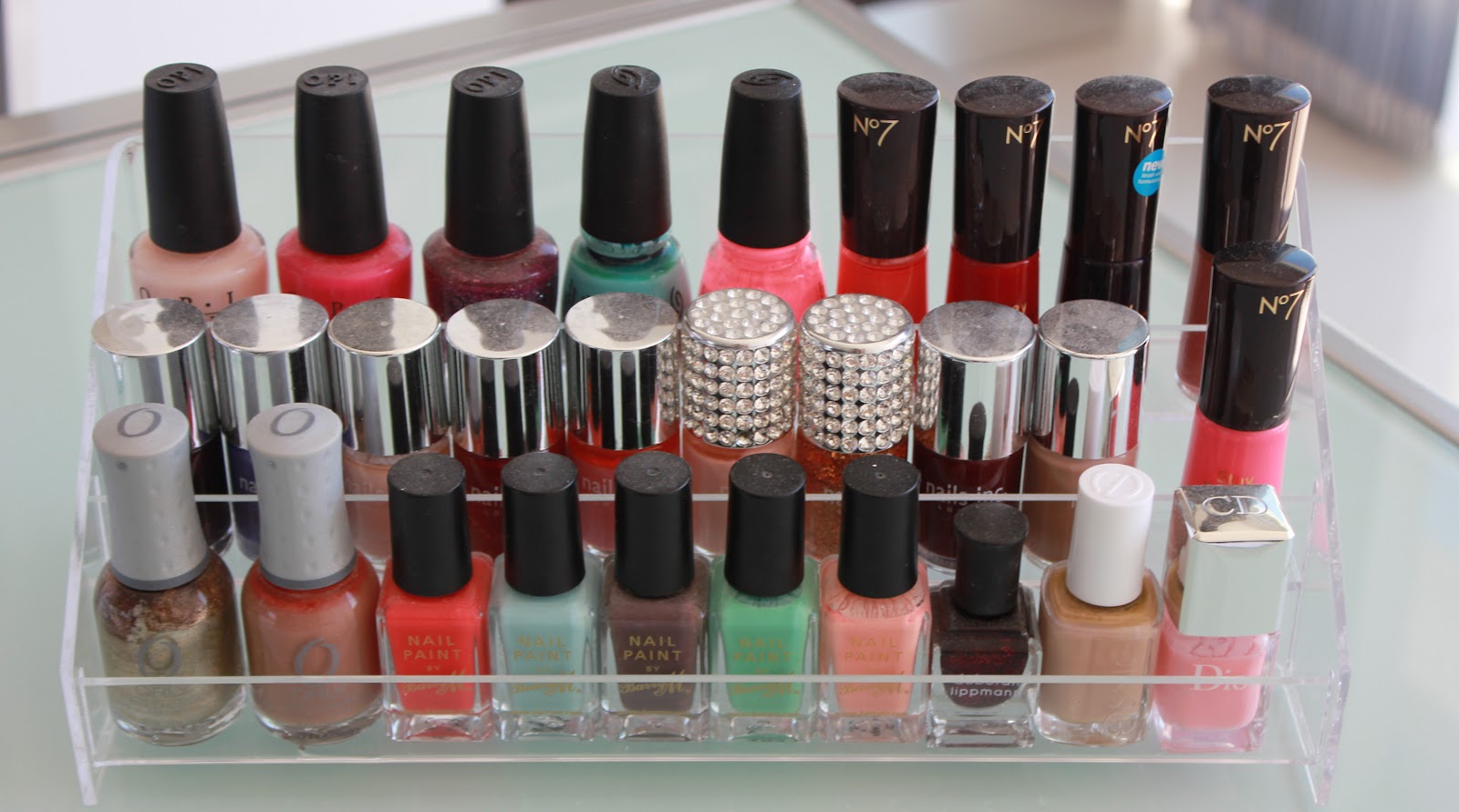 Beauty She Wrote - Beauty Blog: My Nail Polish Rack