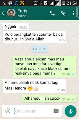 Obat Vertigo Di Apotik Testimoni Dari Pak Faris Lewat Wa