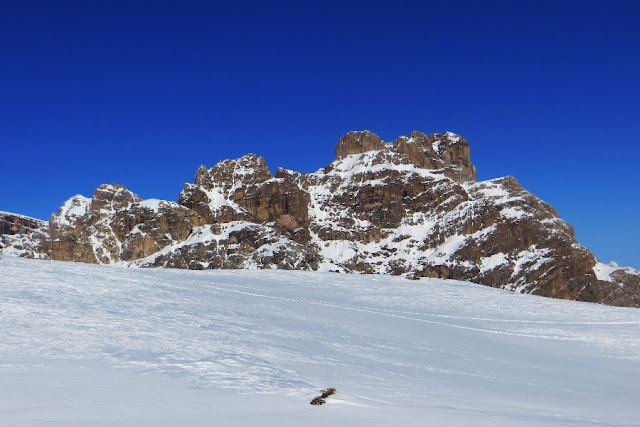 monte piana inverno neve ciaspole