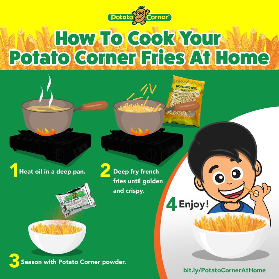 Manila Shopper How to Order an entire bag of Potato Corner Flavored Fries during ECQ