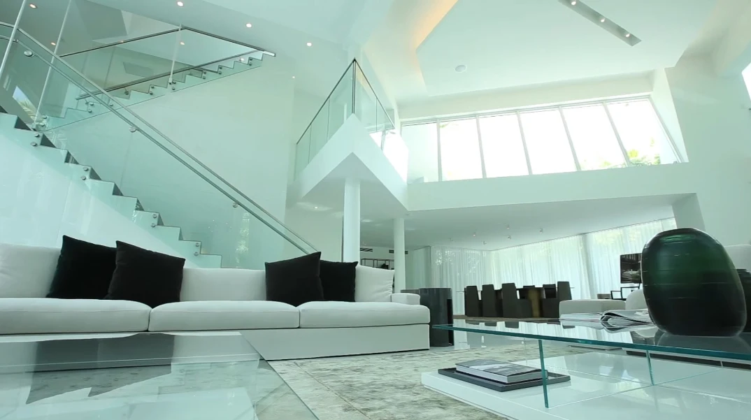 45 Interior Photos vs. 480 Ocean Blvd, Golden Beach, FL Luxury Contemporary House Tour