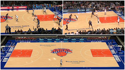 2K Real Knicks Court Design Mod