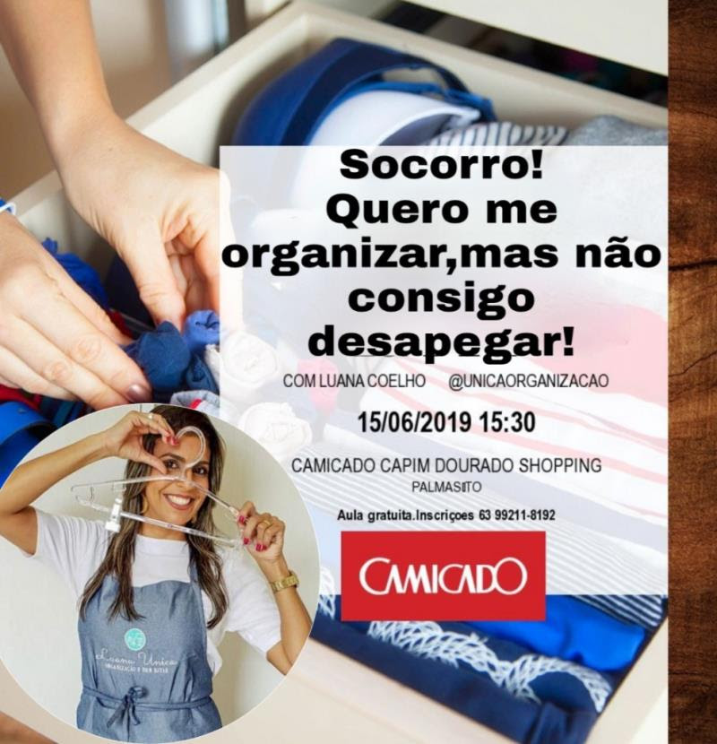 Coisas da Erica Lima Personal organizer oferece curso de organização
