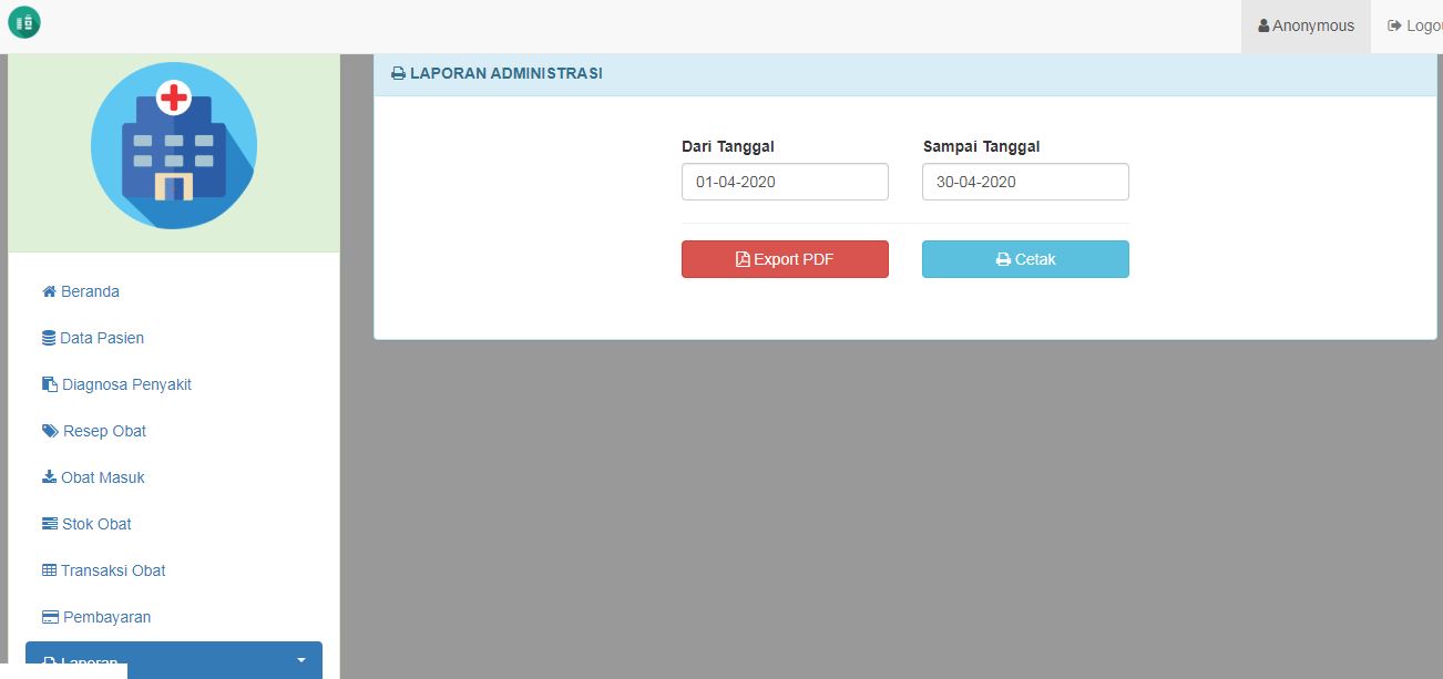 Aplikasi Persediaan Obat dengan Php Mysql Free Download